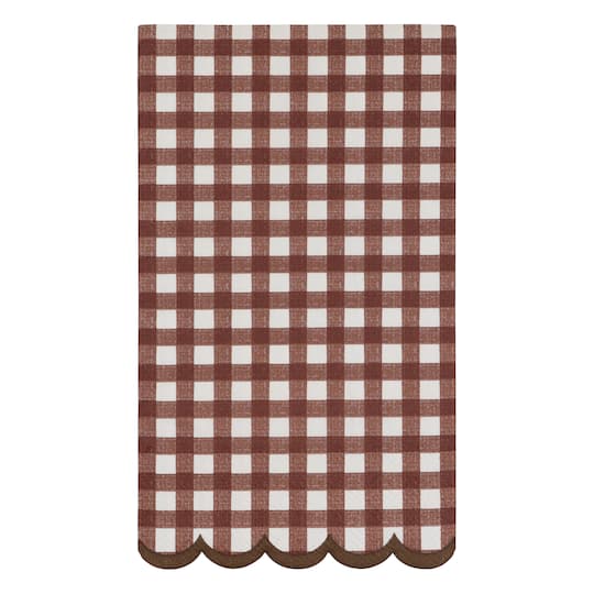Michaels, Thanksgiving Gingham Guest Napkins, 20ct. by Celebrate It™ – Category: Thanksgiving Party Supplies